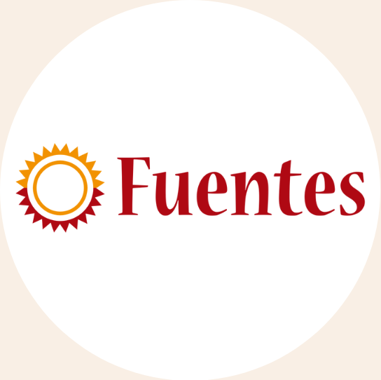Logo van Fuentes, aanbieder van Spaanse cursussen waarmee Kim van Tol samenwerkte voor een reisverhaal op Reishonger.nl.